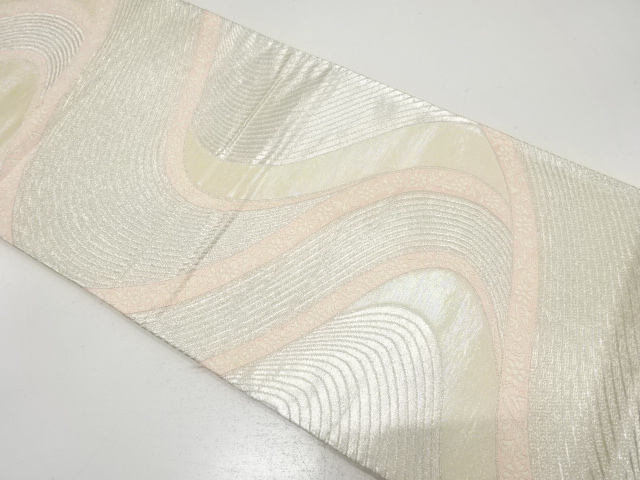 JAPANESE KIMONO / ANTIQUE FUKURO OBI / SILK / WOVEN STREAM